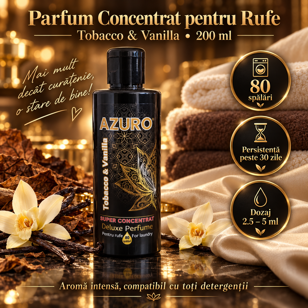 Azuro parfum rufe concentrat 200 ml 80 spalari