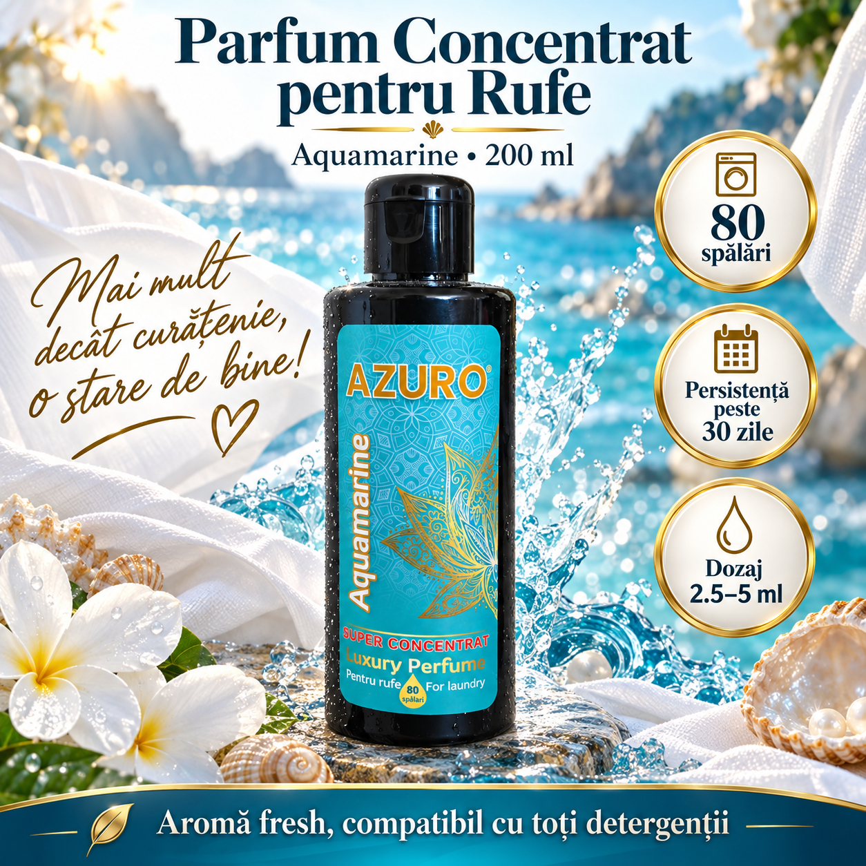 Azuro parfum rufe concentrat 200 ml 80 spalari