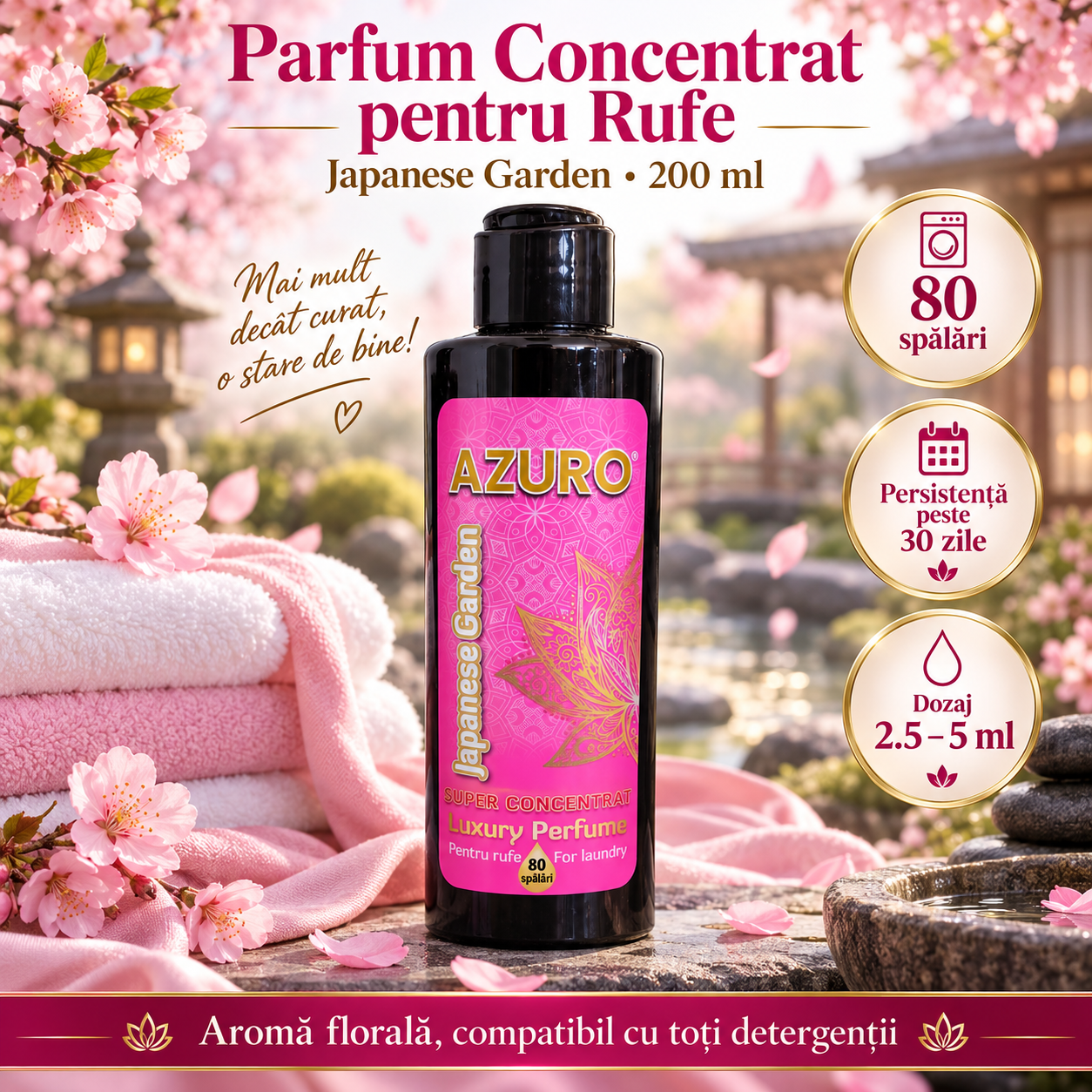 Azuro parfum rufe concentrat 200 ml 80 spalari