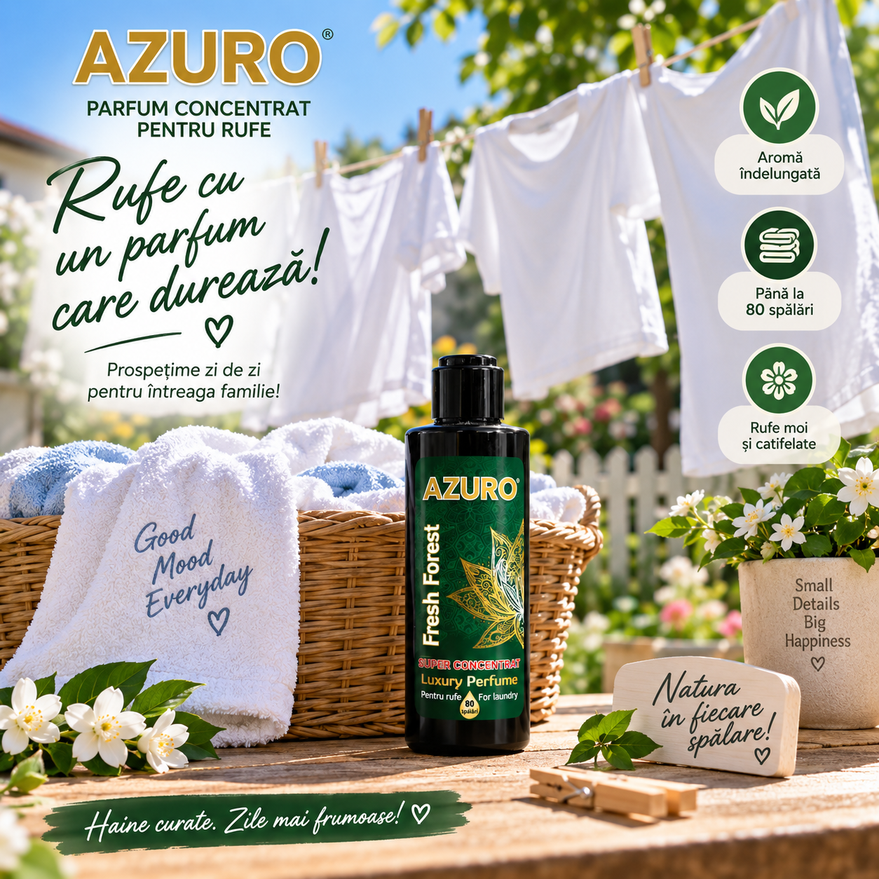 Azuro Tobacco Vanilla Sandal Wood Ocean Fresh parfum rufe