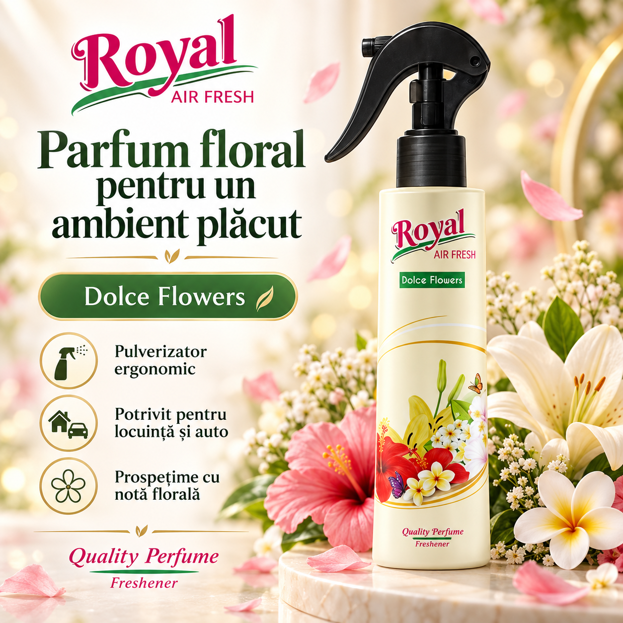 Parfum camera 6 arome Guma Turbo Sweet Vanilla Dolce Flowers Sandalo Wood Gold Million Bubble Gum
