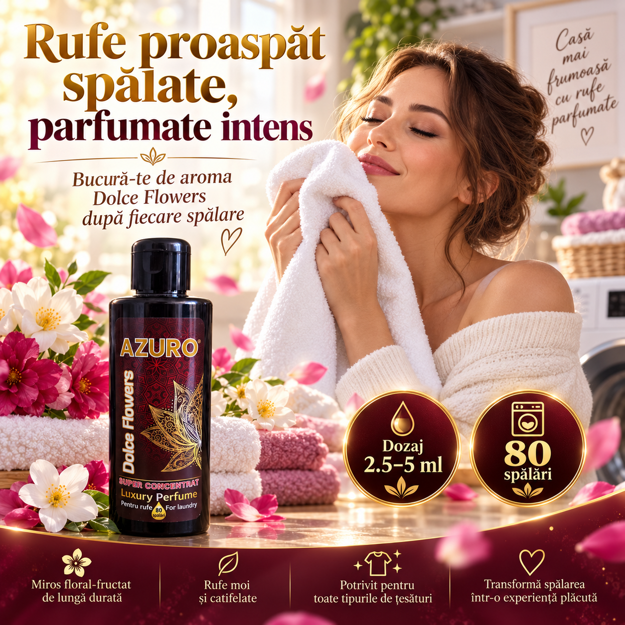 Azuro parfum concentrat rufe dozaj 2.5 ml 5 ml 80 spalari