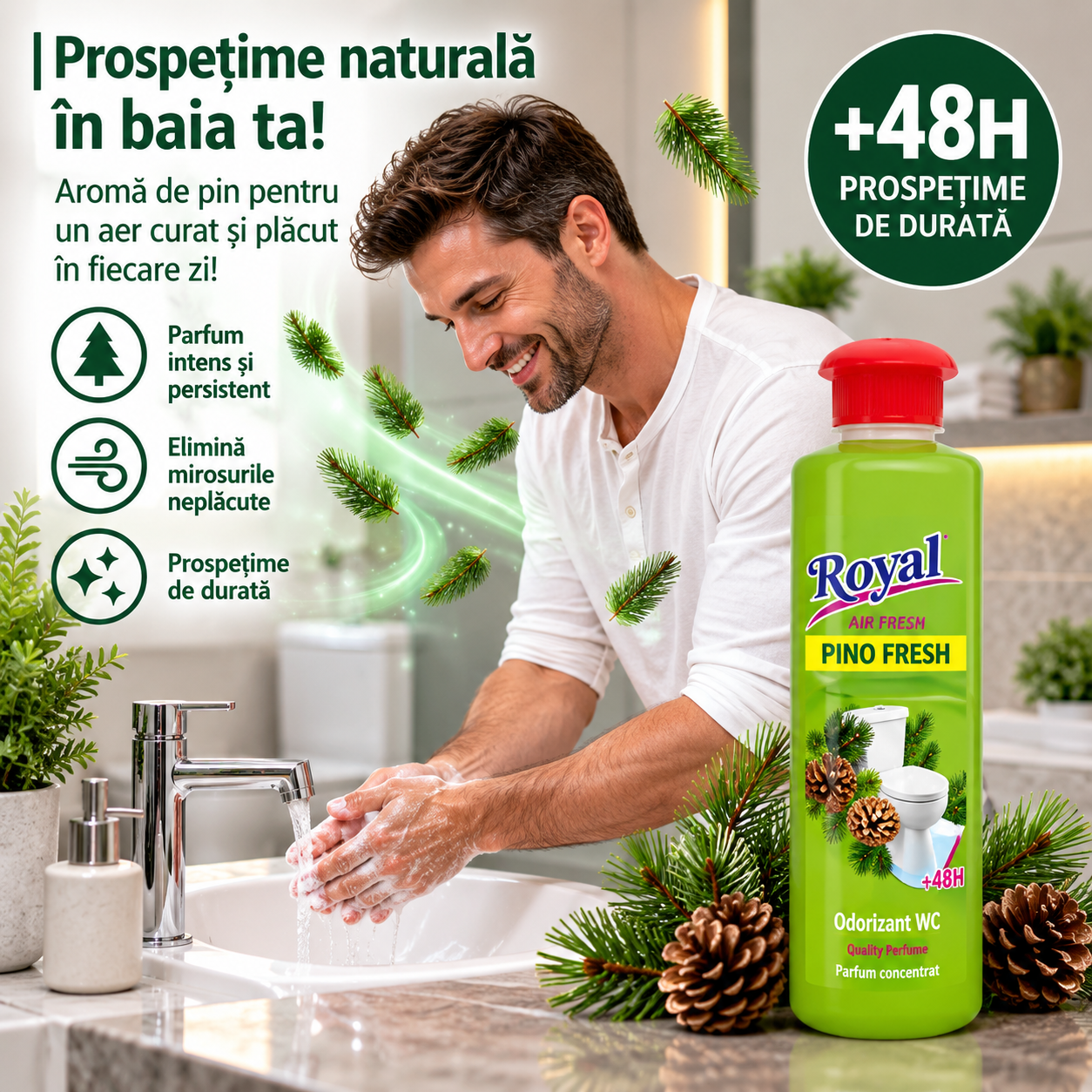 Royal Air Fresh Citrus Fresh 250 ml portocala lamaie lime mandarina