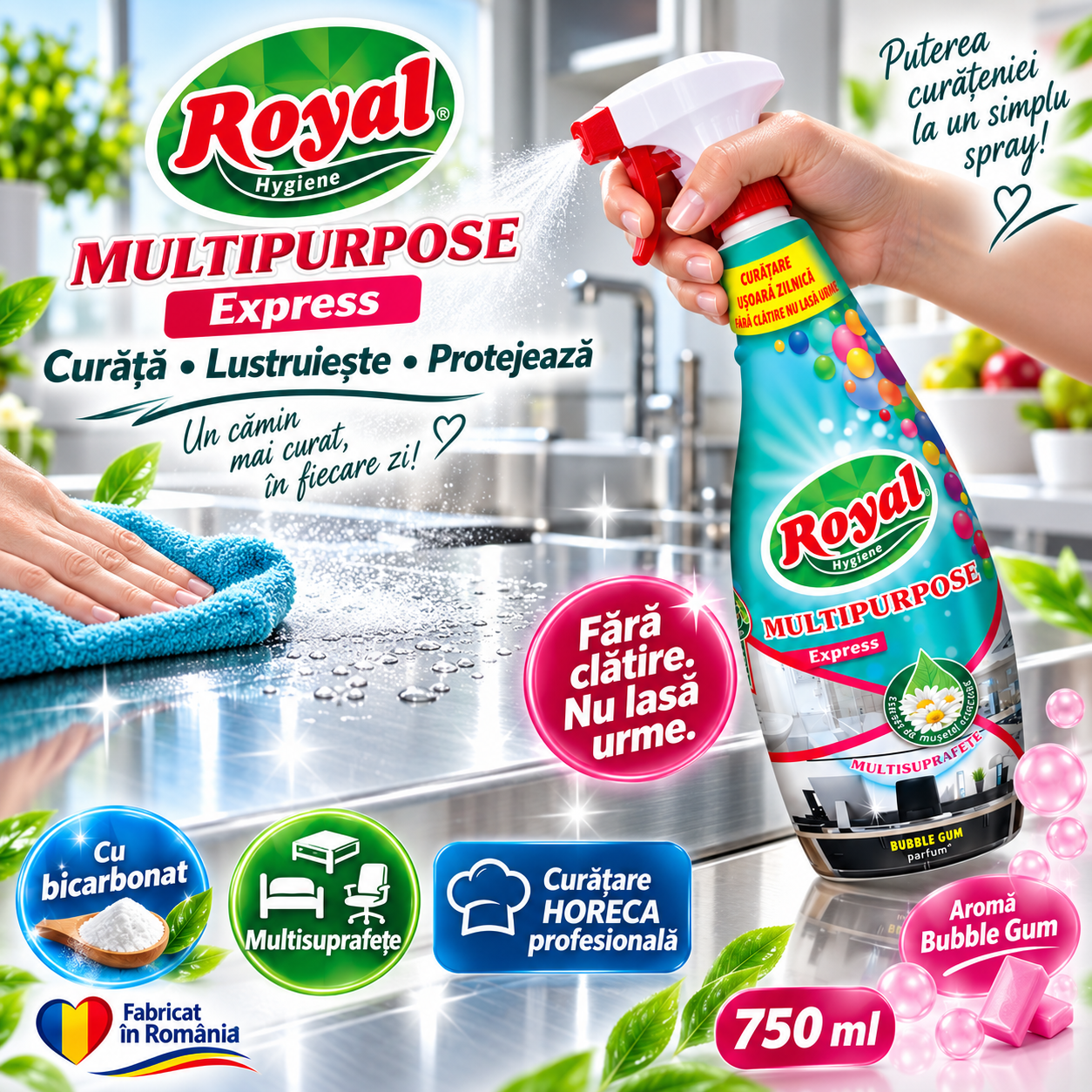 Royal Hygiene Multipurpose pentru curatare horeca profesionala multisuprafete