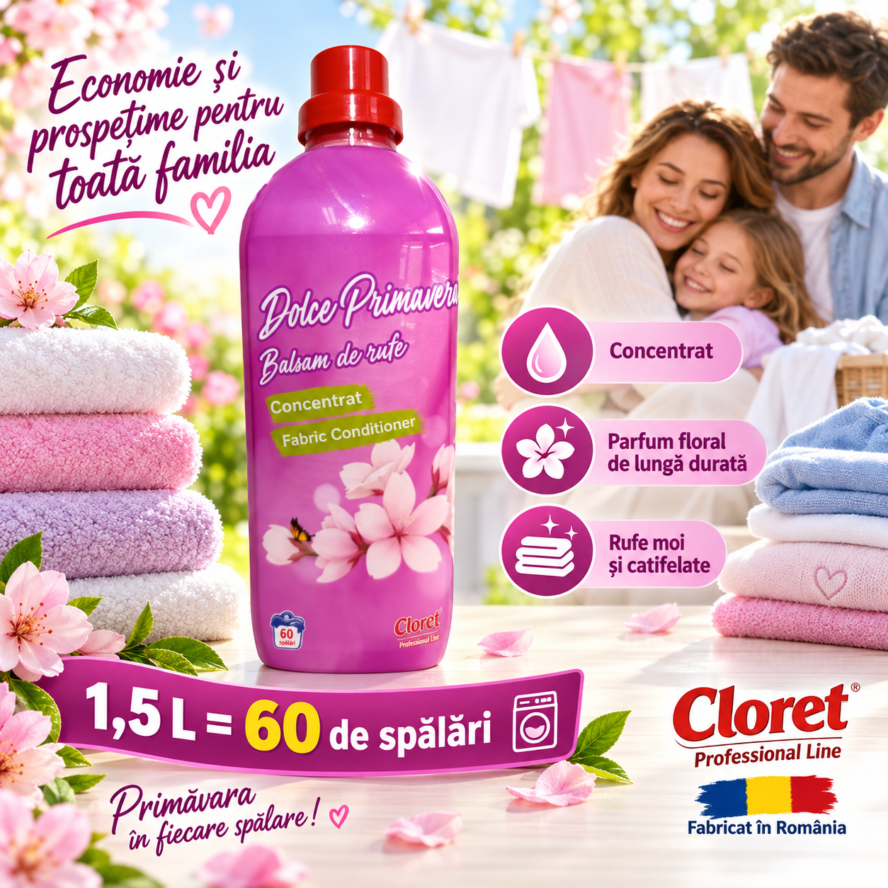 Cloret balsam rufe Dolce Primavera Fresh Forest Alpin Fresh