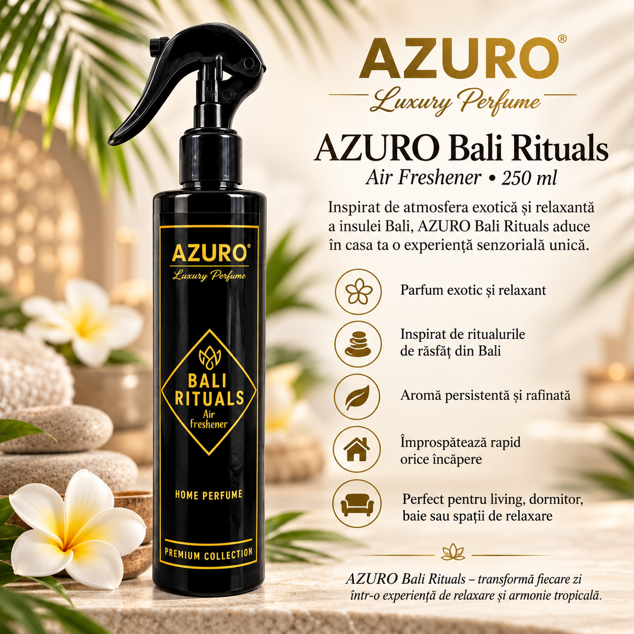 Azuro Air Freshener parfum ambiental 9 arome