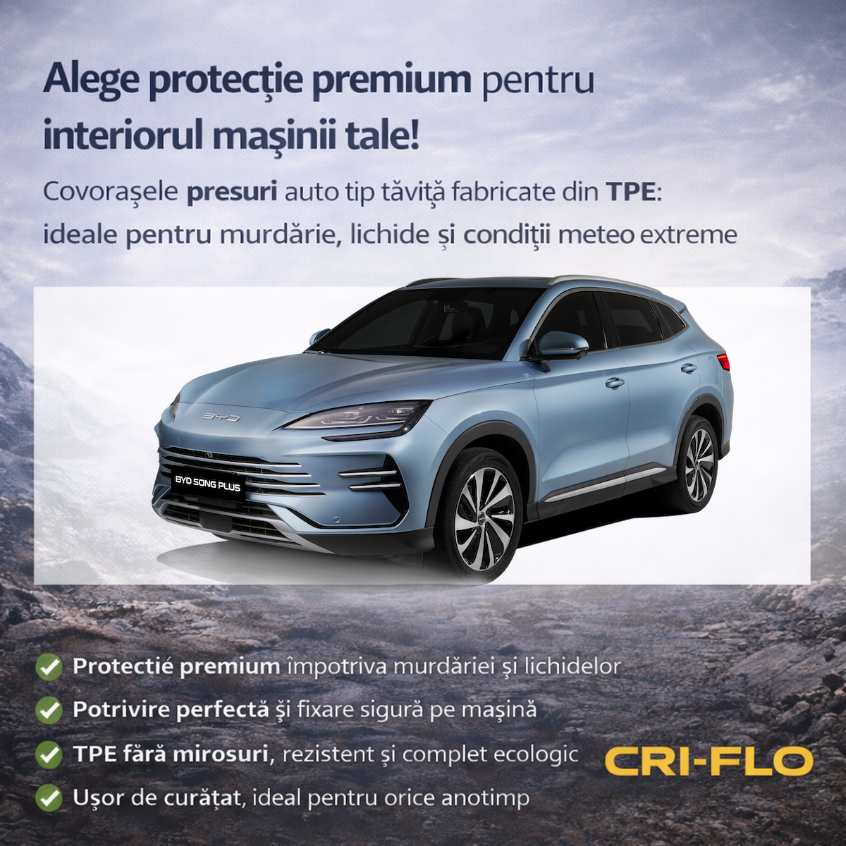 Set covorașe BYD Song Plus