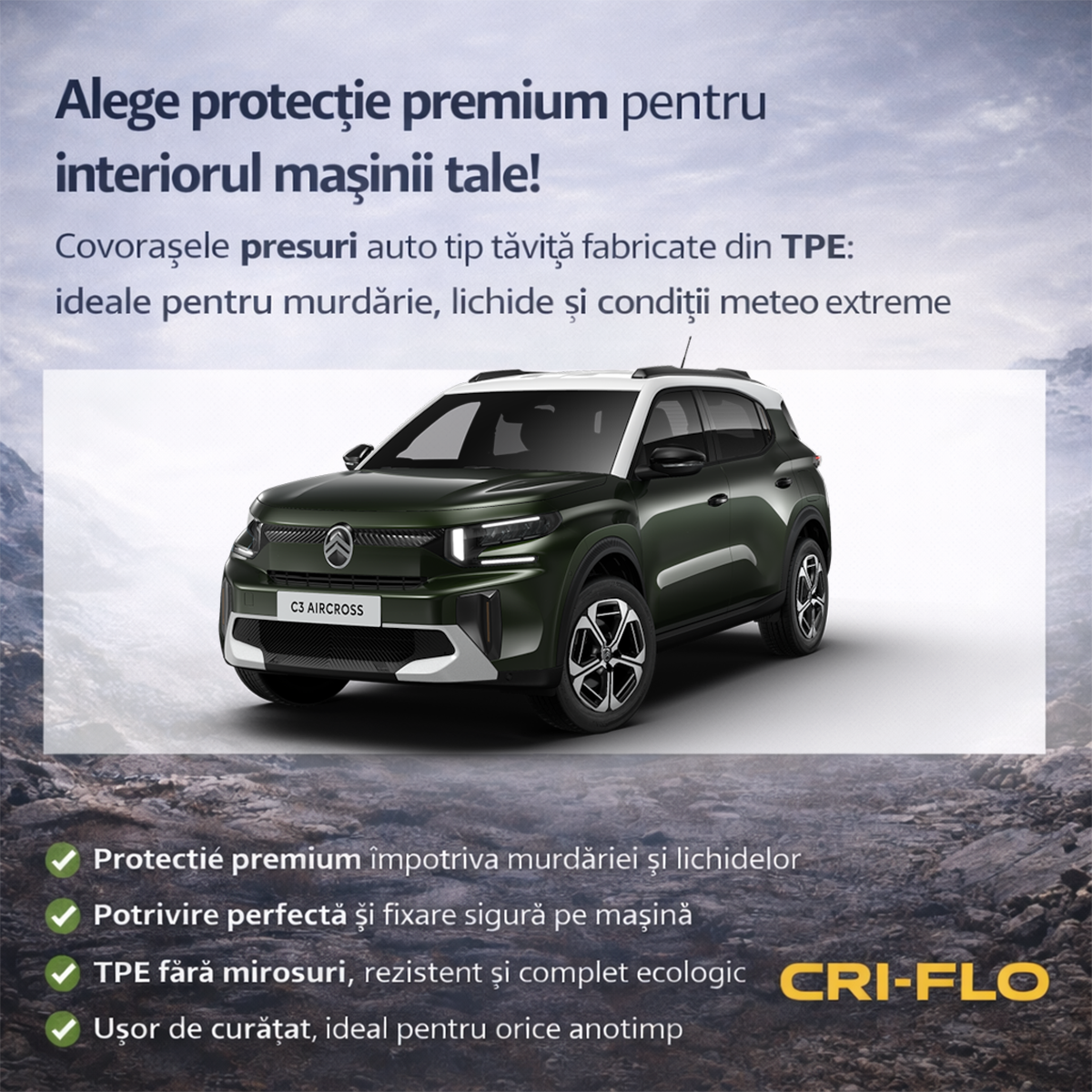 Set Citroen C3 Aircross Cri-Flo