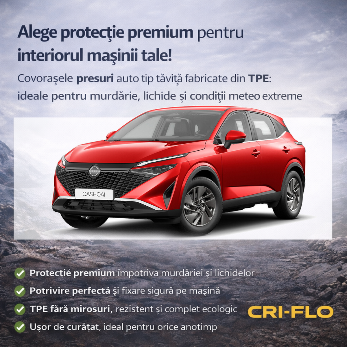 Qashqai III CRI-FLO Mats