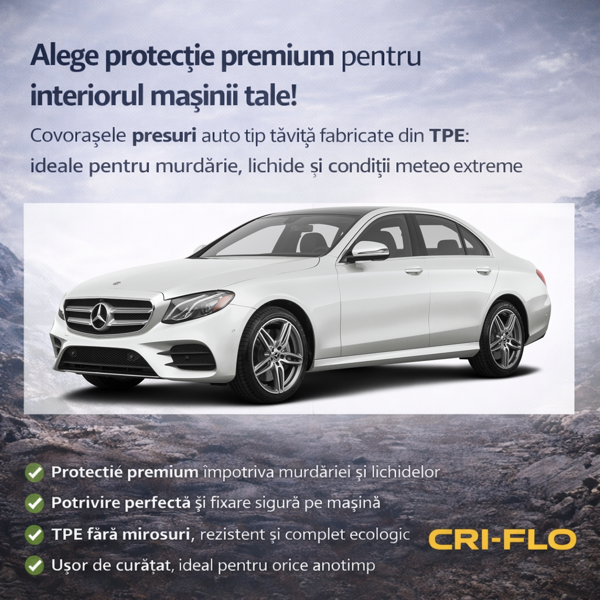 Set covorașe Mercedes E-Class W213