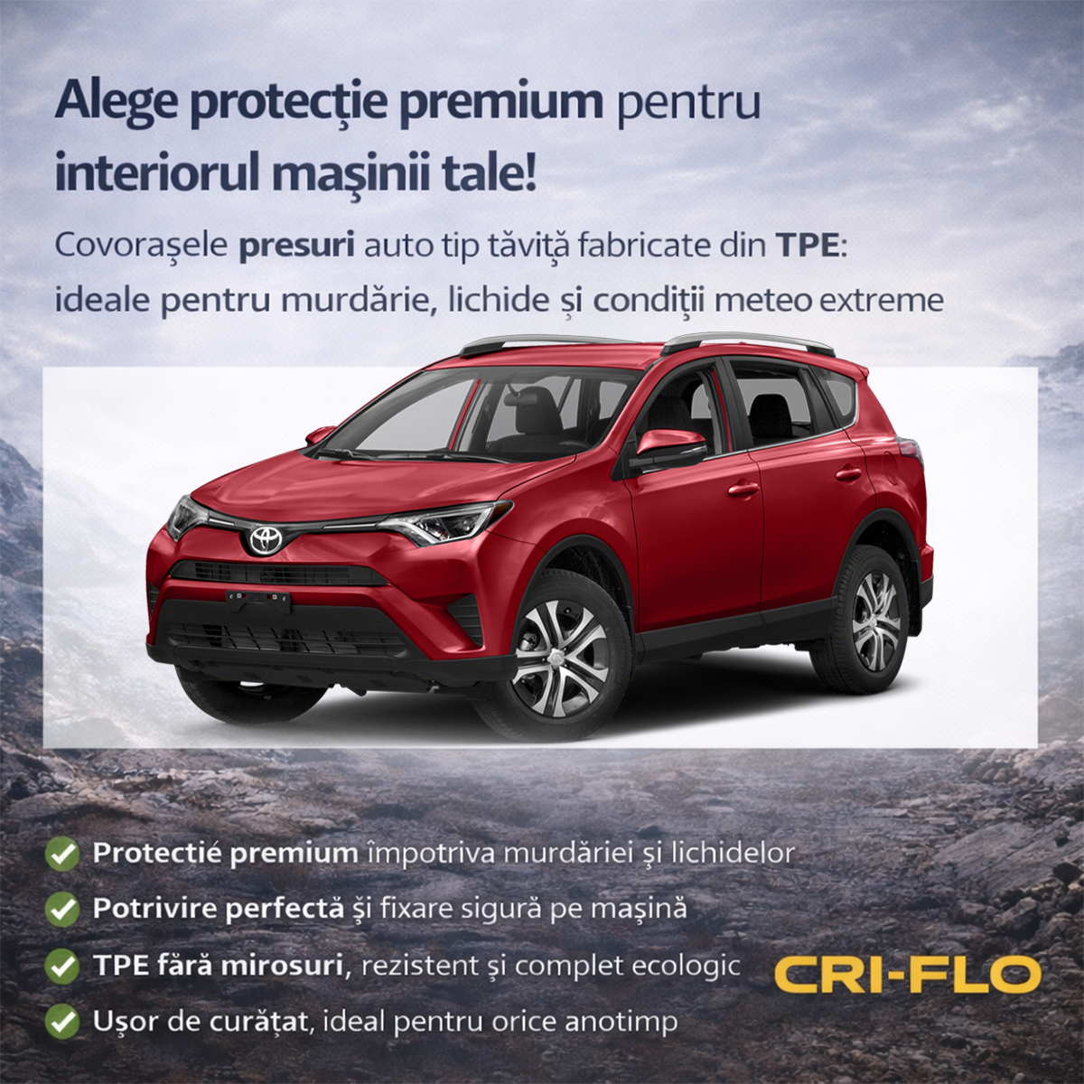 Set Toyota RAV4 Cri-Flo