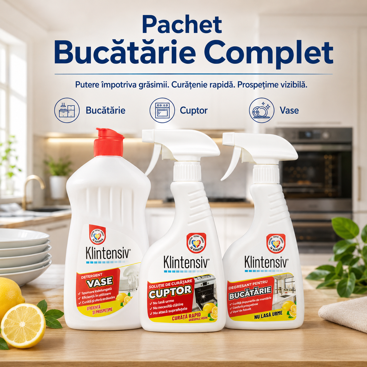 Degresant Bucatarie Klintensiv 500 ml