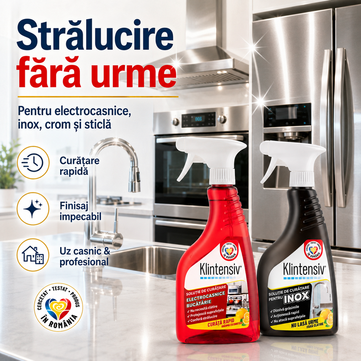 Curatare frigidere hote cuptoare si plite cu Klintensiv