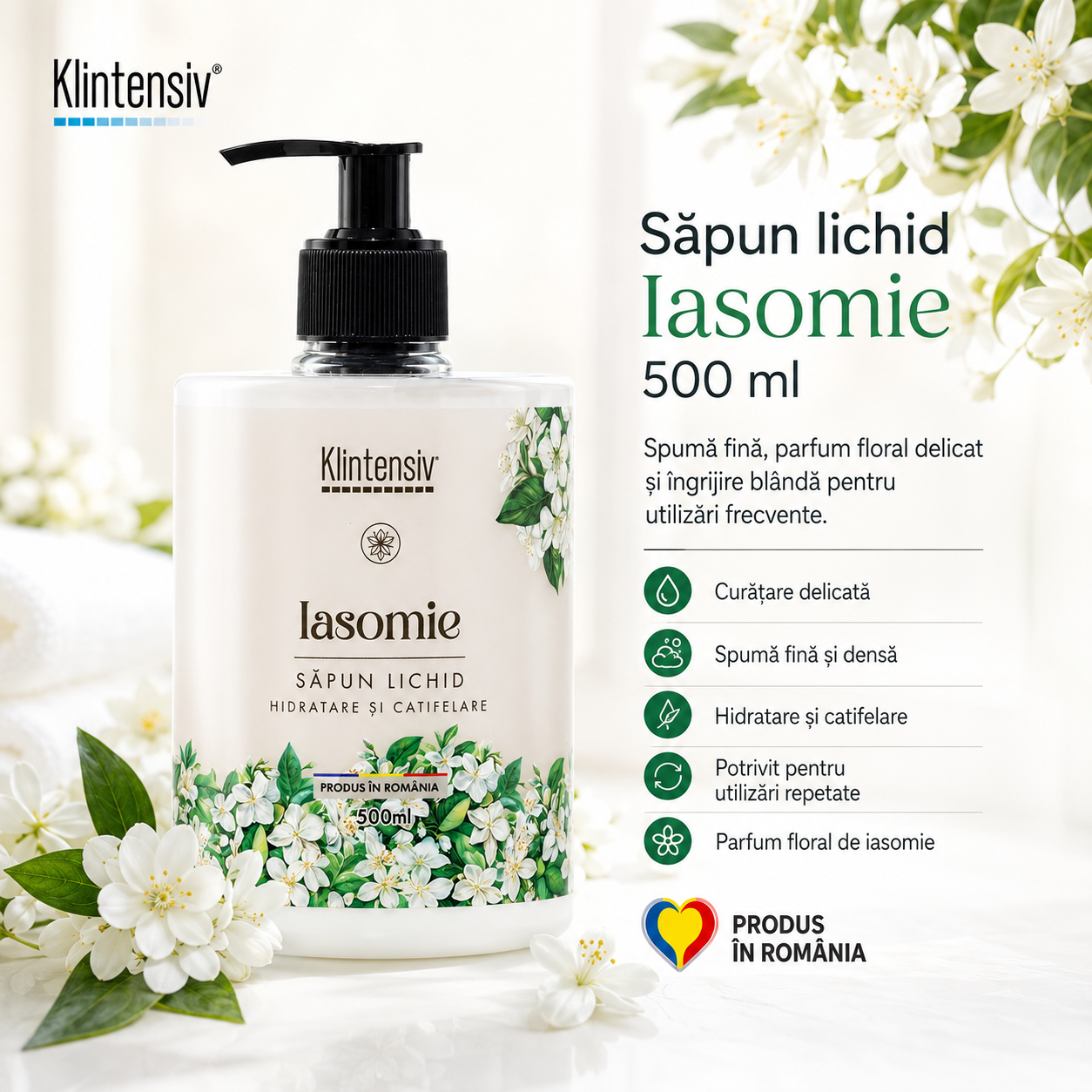 Sapun lichid Klintensiv Iasomie 500 ml