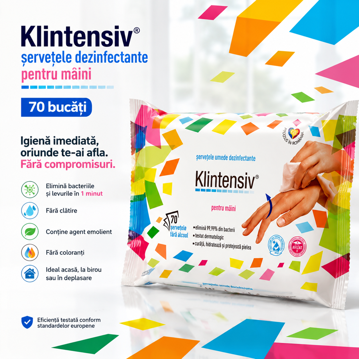 Pachet complet Klintensiv pentru barbati cu 5 produse