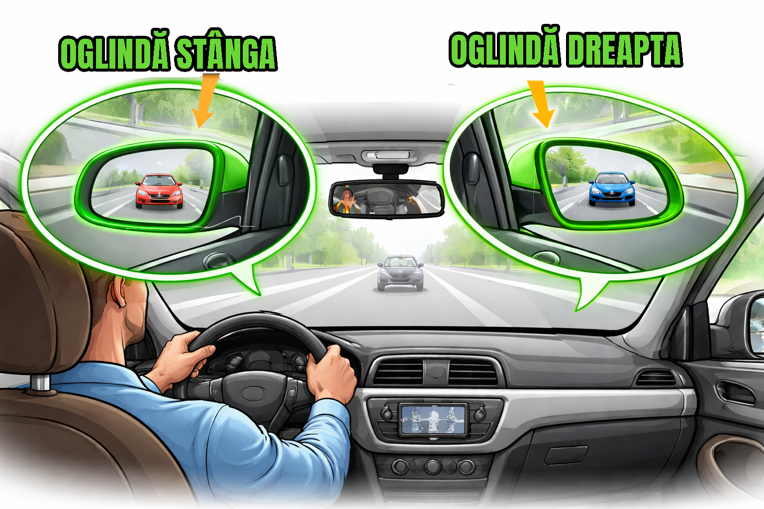 Oglinda Completa Dreapta Stanga MERCEDES-BENZ G-CLASS Cabrio (W460) din 1980 - 1987, Auto, Reglaj manual