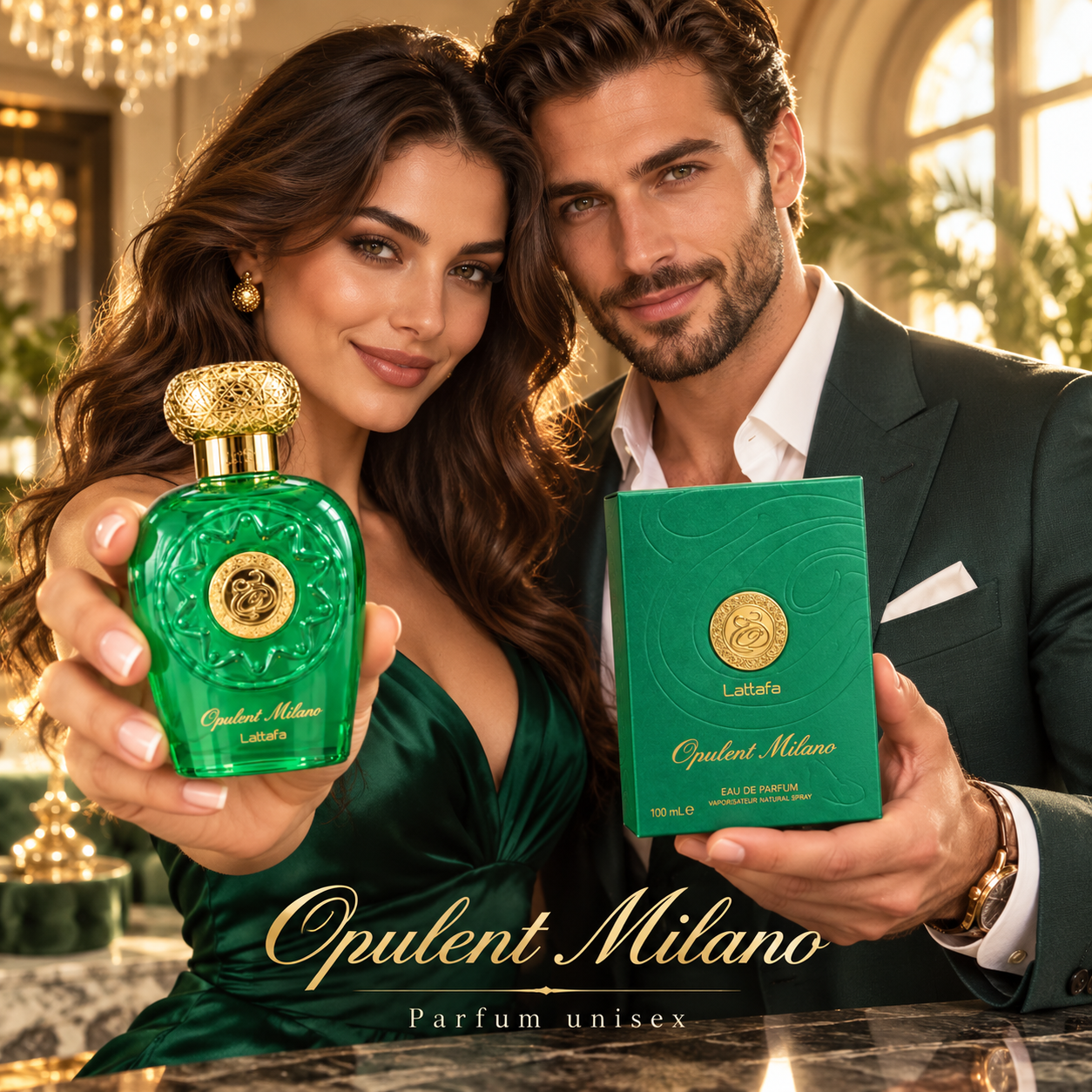 Parfum unisex Opulent Milano pentru femei si barbati
