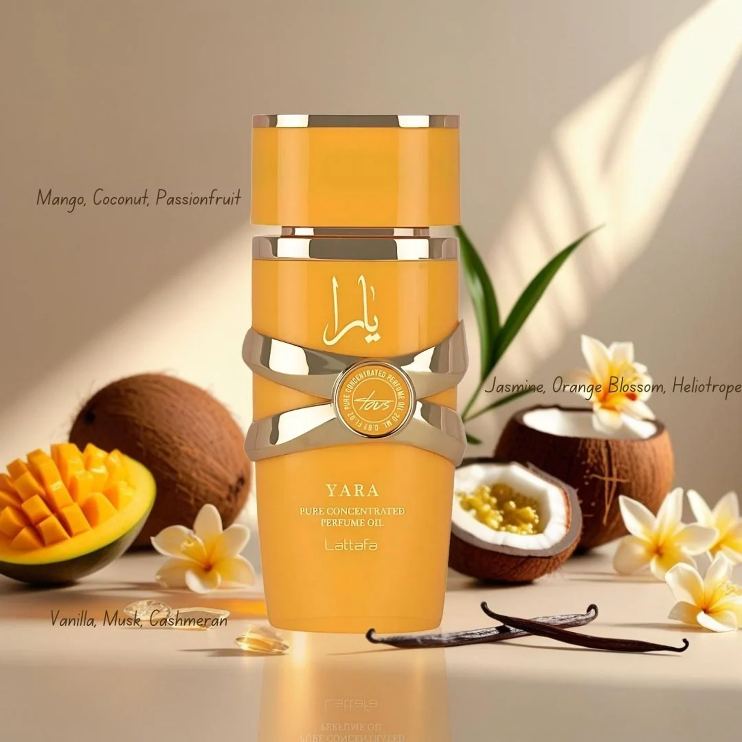 Set parfum Lattafa Yara Tous Concentrated Oil 20ml, parfum Arabesc, Femei, Gentuta cosmetice