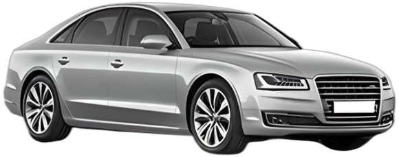 Set 5 covorase auto AUDI A8 D4 (4H2, 4H8, 4HC, 4HL) din 2008-2018, cu covoras tunel median, cauciuc, 4x Stickere auto cu AUDI
