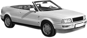 Oglinda Completa Dreapta AUDI CABRIOLET B3 (8G7) din 1991 - 2000, Auto, Reglaj electric