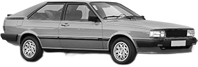 Oglinda Completa Stanga AUDI COUPE B2 (81, 855, 856) din 1981 - 1988, Auto, Reglaj mecanic