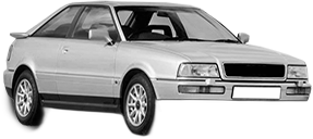 Oglinda Completa Dreapta AUDI COUPE B3 (89, 8B3) din 1988 - 1996, Auto, Reglaj mecanic