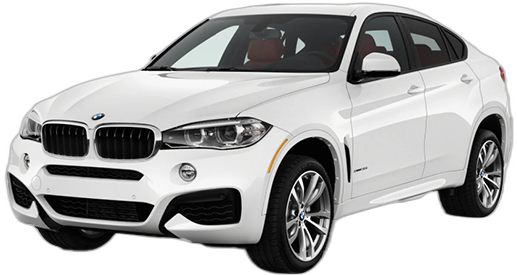 Set Covorase Auto Si Tavita Portbagaj BMW Seria X6 (F16, F86) din 2014-2019, Cauciuc, Protectie Porbagaj, 4x Stickere auto cu BMW