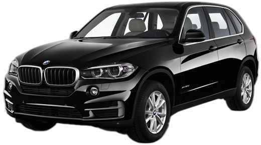 Set Covorase Auto Si Tavita Portbagaj BMW Seria X5 (F15, F85) din 2013-2018, Cauciuc, Protectie Porbagaj, 4x Stickere auto cu BMW