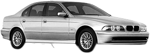 Oglinda Completa Stanga BMW 5 (E39) din 1995 - 2003, Auto, Reglaj electric