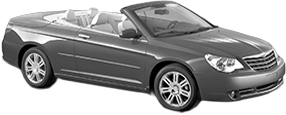 Set stergatoare auto CHRYSLER SEBRING Convertible (JS) din 2007-2010, Bosch Aerotwin Retrofit, din cauciuc siliconat rezistent
