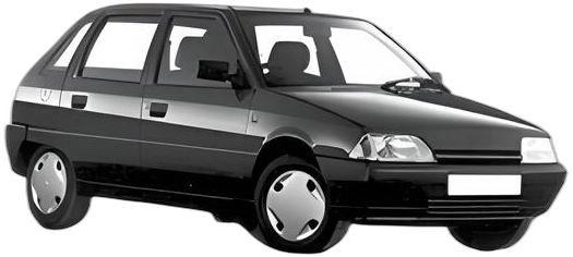 Oglinda Completa Dreapta CITROEN AX (ZA-_) din 1986 - 1998, Auto, Reglaj mecanic