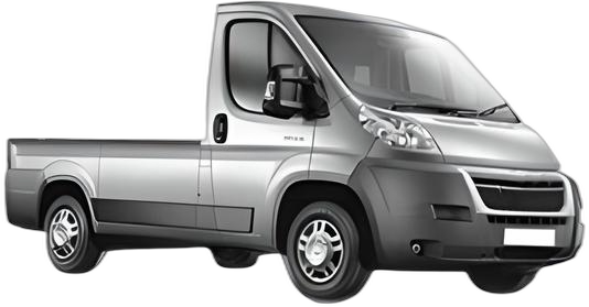 Covoras Camion Tir CITROEN JUMPER II Platform/Chassis din 2006-2023, Auto, 4x Stickere auto cu CITROEN