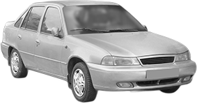 Oglinda Completa Dreapta DAEWOO CIELO din 1994 - 2000, Auto, Reglaj mecanic
