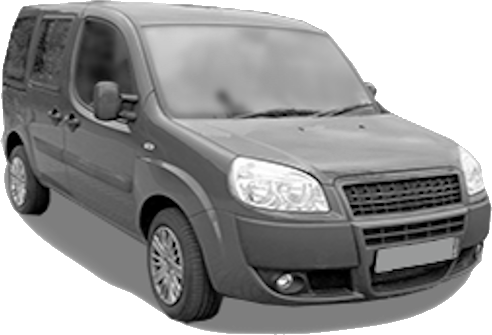 Set covorase presuri FIAT DOBLO II din 2009-2015, auto, din cauciuc thermoplastic, Compatibil cu FIAT