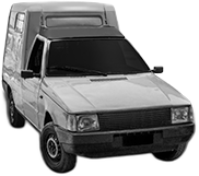 Oglinda Completa Stanga FIAT FIORINO MPV (147_) din 1982 - 1988, Auto, Reglaj mecanic