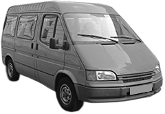 Oglinda Completa Dreapta FORD TRANSIT Bus (E_ _) din 1991 - 2000, Auto, Reglaj manual