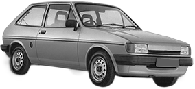 Oglinda Completa Dreapta FORD FIESTA II (FBD) din 1983 - 1989, Auto, Reglaj manual