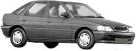 Oglinda Completa Dreapta FORD ESCORT V (AAL, ABL) din 1990 - 1995, Auto, Reglaj mecanic