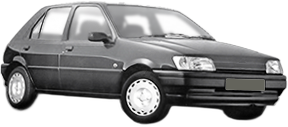 Oglinda Completa Dreapta FORD FIESTA III (GFJ) din 1989 - 1997, Auto, Reglaj mecanic