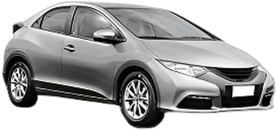 Set covorase presuri HONDA CIVIC IX HATCHBACK din 2012-2016, auto, din cauciuc thermoplastic, Compatibil cu HONDA