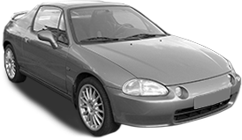 Oglinda Completa Stanga HONDA CRX III (EH, EG) din 1996 - 1997, Auto, Reglaj electric