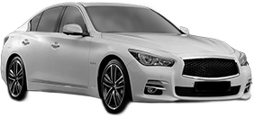 Set 5 covorase auto INFINITI Q50 din 2008-2017, cu covoras tunel median, cauciuc, 4x Stickere auto cu INFINITI