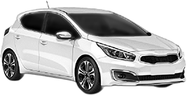 Set 5 covorase auto KIA CEED (CD) din 2006-2014, cu covoras tunel median, cauciuc, 4x Stickere auto cu KIA