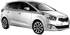 Set Covorase Auto Si Tavita Portbagaj KIA CARENS IV din 2013-2016, Cauciuc, Protectie Porbagaj, 4x Stickere auto cu KIA
