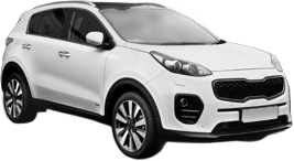 Set Covorase Auto Si Tavita Portbagaj KIA SPORTAGE IV VAN (QL, QLE) din 2018, Cauciuc, Protectie Porbagaj, 4x Stickere auto cu KIA