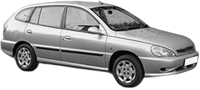 Set covorase presuri KIA RIO din 2005-2011, auto, din cauciuc thermoplastic, Compatibil cu KIA