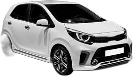 Set Covorase Auto Si Tavita Portbagaj KIA PICANTO III (JA) din 2017-2020, Cauciuc, Protectie Porbagaj, 4x Stickere auto cu KIA