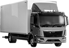 Set Huse Scaune Camion Tir MAN TGL II din 2020, Auto, Model ELEGANCE Q, Culoare Negru, 4x Stickere auto cu MAN