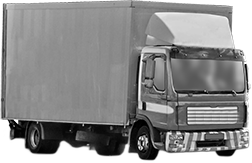 Set Huse Scaune Camion Tir MAN TGL I din 2004-2022, Auto, Model ELEGANCE Q, Culoare Gri, 4x Stickere auto cu MAN