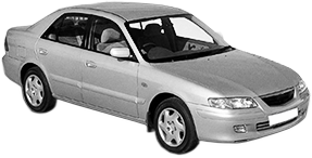 Oglinda Completa Dreapta MAZDA 626 V (GF) din 1997 - 2002, Auto, Reglaj electric